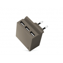 Chargeur Mural Mini Hide - Taupe - Mobility On Board