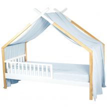 Ciel De Lit Cabane, Toile En Gaze De Coton, Jeanne - Sevira Kids