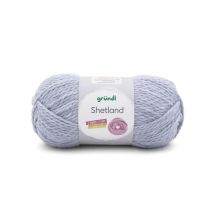 Pelote De Laine À Tricoter Shetland - 100gr - Grundl 03 Bleu - Gründl