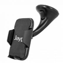 Jaym Support Voiture Pour Smartphone Avec Fixation Par Ventouse Noir