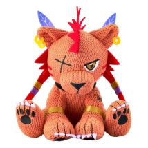 Final Fantasy Vii Remake - Peluche Tricotée Red Xiii 20 Cm - Square Enix