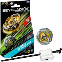 Beyblade X, Starter Pack Avec Toupie De Compétition Arrow Wizard 4-80b Et Lanceur - Hasbro