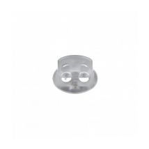 2 Stop Cordons 2 Trous 15mm - Prym Transparent