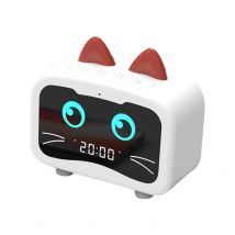 Mini Enceinte Bluetooth Portable Avec Réveil Et Son 3d Stéréo Puissant Yonis - Yonis