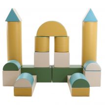 Forteresse En Mousse Turquoise Pastel - Iglu