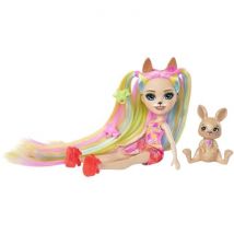 -poupée Chevelure-poupée Et Figurine Animal Htj70 - Enchantimals
