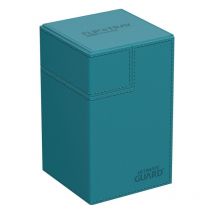 Ultimate Guard - Flip`n`tray 100+ Xenoskin Monocolor Bleu Pétrole