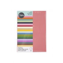 80 Feuilles De Papier Cartonné Muted Color - Sizzix