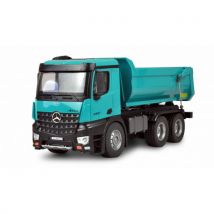 Camion Benne Rc En Métal Mercedes Lkw Kipper Pro série Petrol - Amewi 22533 - AMEWI