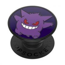 Popsockets Pop Grip Pour Smartphones Enamel Glow In The Dark Gengar Noir - Popsockets