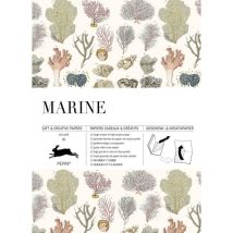 Papiers Créatifs - Illustrations Marine - Scrapbooking - 12 Feuilles - 50x70cm - Hot off the press