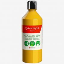 Peinture Gouache - Jaune Ocre - Mat - 500ml - Caran D'Ache - Gouache Eco