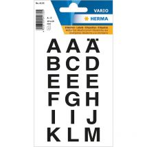 Lettres - Stickers - Autocollant - 20x20mm - Grand Format - A À Z - Majuscules - Ki Sign