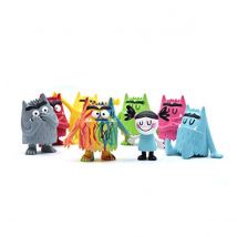 Ensemble Collection Monstruo De Colores - Les 8 Figurines - Comansi