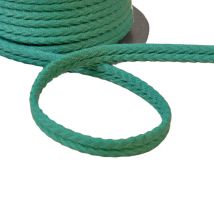 Double Cordon Chevrons 10mm Vert Vif Au Mètre - My mercerie