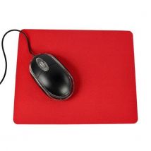Tapis De Souris Antidérapant Jaune Ultra Fin Lavable Pour Ordinateur Bureau Rouge Yonis - Yonis