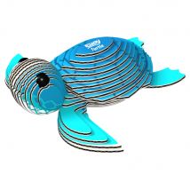 Eugy 3d Modèle: Animal Sauvage / Tortue De Mer 7.7x8x2.5cm, En Carton, En Boîte, 6+