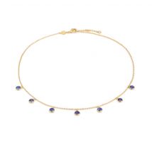 Collier Gemia En Pierres Lapis-lazuli - Sloya