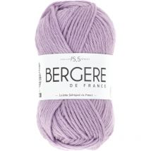 Pelote De Laine - Lilas - 50% Laine Mérinos 50% Acrylique - Bergère De France - Image - Bergere de France