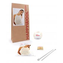 Kit Tricot Débardeur Femme Salomé Ecru 38/40 - Phildar