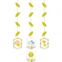 3 Guirlandes Verticales Happy Jungle - CREATIVE PARTY