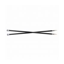 Aiguilles À Tricoter Karbonz 25 Cm N° 5,5 - Knitpro Noir - KnitPro