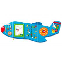 Panneau D'Activités Mural Avion - Viga Toys