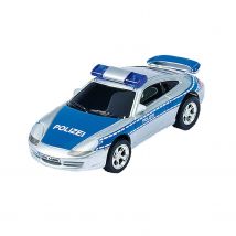 Voiture À Friction Porsche Gt3 polizei Avec Son Et Lumière - Carrera