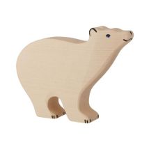 Figurine Holtztiger Ours Polaire