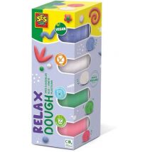 Pâte A Modeler - Feel Good - Relax (4x90gr) - Végane - Lavable - Souple - Ses Creative