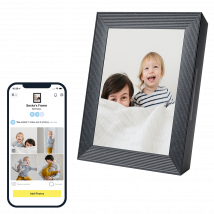 Cadre Photo Numérique Aura Mason Luxe 9.7 Pebble - AURA FRAMES
