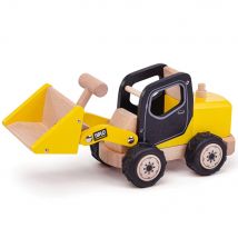 Véhicule Avec Chargeur Frontal - Bigjigs Toys