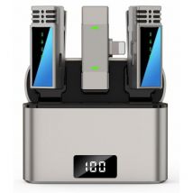 Microphone Sans Fil Pour Iphone Ipad Enregistrement Pro Plug And Play Yonis - Yonis