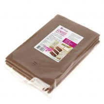 Génoise Cacao Rectangle Tranchée (18 X 28 Cm) - Annikids