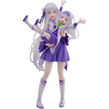 Re:zero Starting Life In Another World - Statuette 1/7 Emilia & Childhood Emilia 24 Cm - Sega