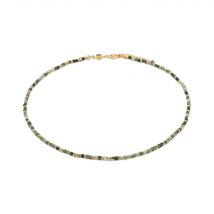 Collier Karia En Pierres Agate Mousse - SLOYA