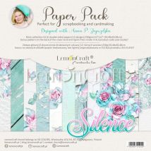 6 Papiers Scrapbooking 30.5 X 30.5 Cm Lemoncraft Silence - LEMONCRAFT