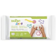 Pâte À Modeler - Naturelle - Blanche - Autodurcissante - Enfant - Darwi - 1kg