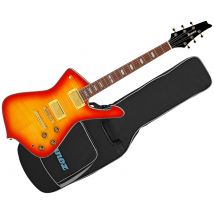 Ic420fm-crs Iceman Cherry Red Sunburst + Housse Ibanez