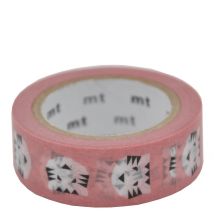 Masking Tape - Papier Tigre - Le Tigre Rose - 7 M X 15mm - MT Masking Tape