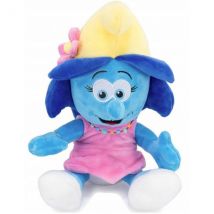 Peluche Schtroumpfette Bouton D'Or 33 Cm - Doudou Licence : Collection Schtroumpf - Simba