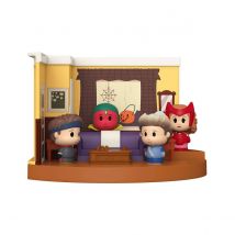 Wandavision - Figurine Pop! Mini Moment Set Living Room 00's (halloween) 4 Cm - Funko