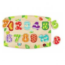 Puzzle A Boutons Chiffres - Hape