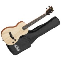 Solid Body Flame Maple Tenor + Housse Kala