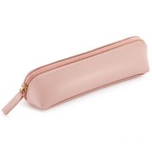Trousse - Ovale - Simili Cuir - Rose - 1 Compartiment - 19x30x5,5cm - Miquelrius - Agipa
