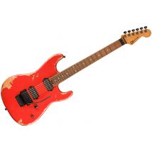 Pro-mod Relic San Dimas Style 1 Hh Fr Pf Weatherd Orange Charvel