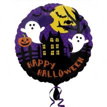 Ballon Aluminium Hélium Spooky - Amscan