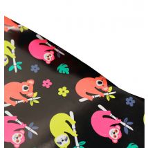 Papier Cadeau Fluo Jungle 2 X 0,70m - Megacrea DIY