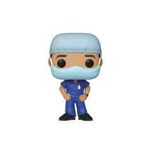 Front Line Worker - Figurine Pop! Male 1 9 Cm - Funko
