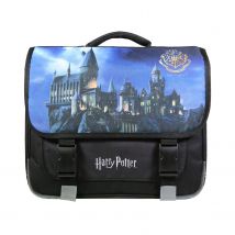 Cartable 38 Cm Harry Potter Noir Château - Bagtrotter - Bagtrotter